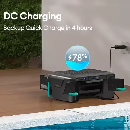 Ρομπότ Skimmer Pool Pool υψηλής απόδοσης ευέλικτο ηλιακό πάνελ