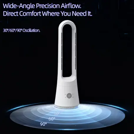 Έξυπνος καθαριστής αέρα Hot Cool Bladeless Tower Fan με τηλεχειριστήριο